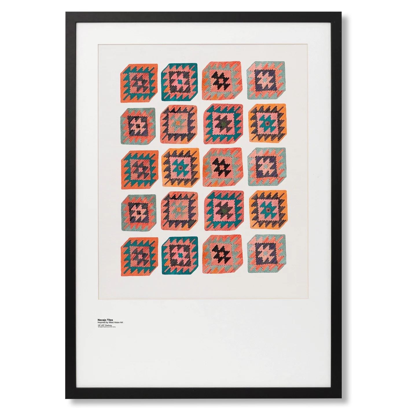 Navajo Tiles - Fine Art Print